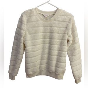 No Boundaries Faux Fur sweater super soft size (3-5)